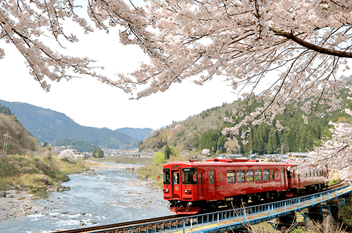 観光列車「ながら」景色