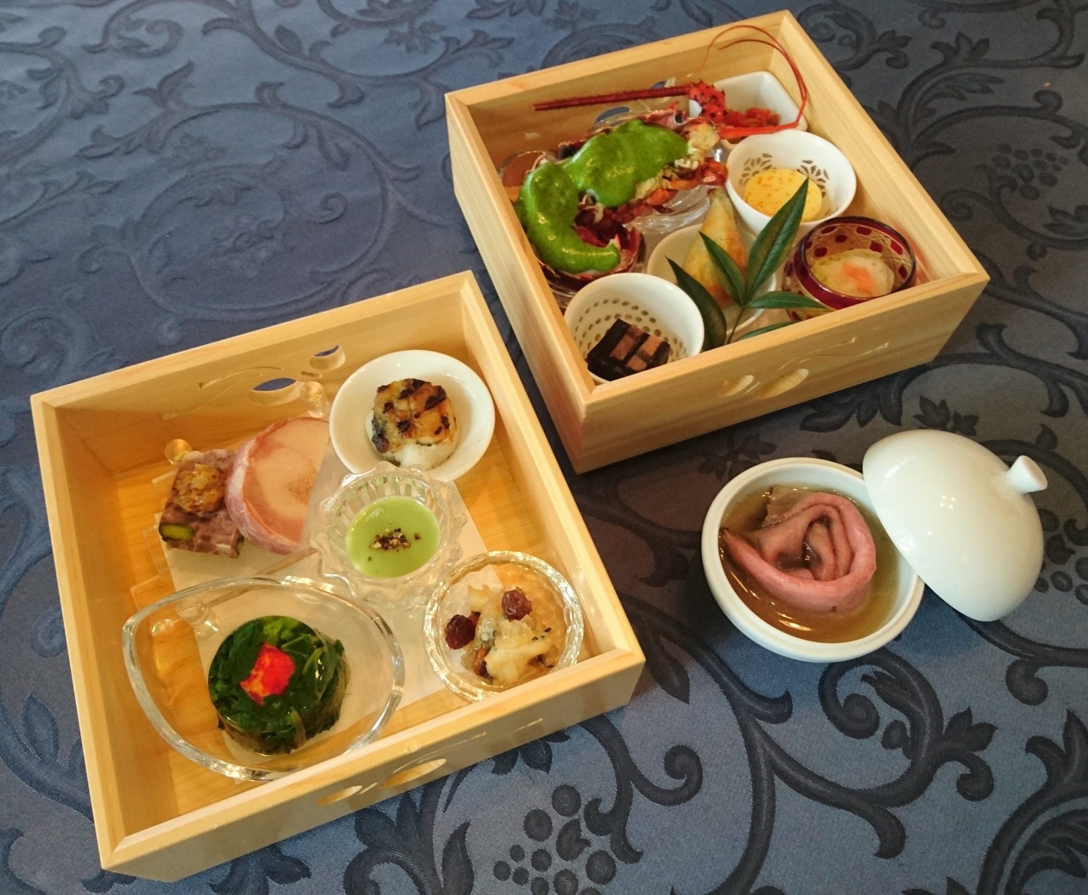 1号ランチ・2号スイーツセットプラン