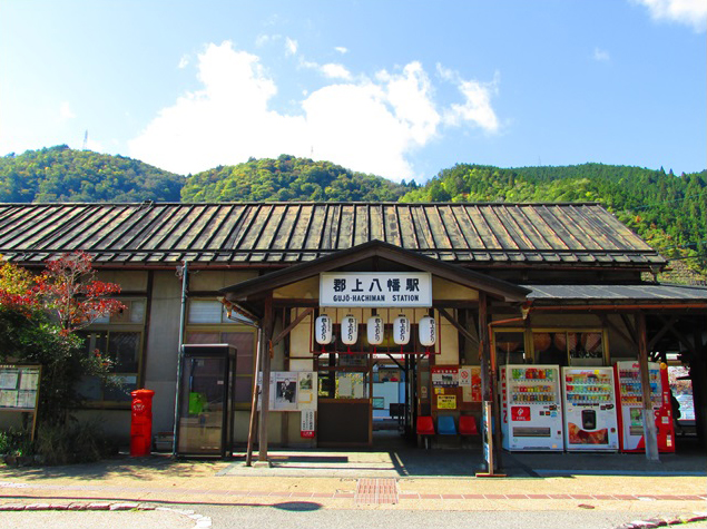 No.051　郡上八幡駅の風景