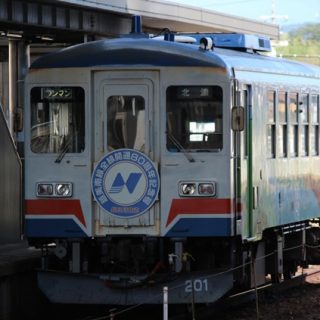 No.077　全通80周年ヘッドマーク付きナガラ201号車