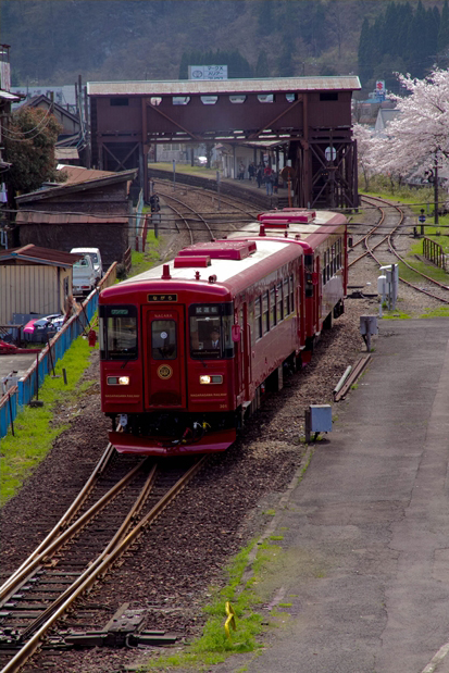 No.191　満開桜と観光列車「ながら」4