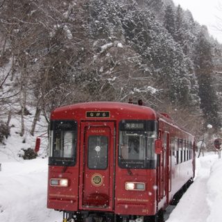 No.417　雪の北濃にて
