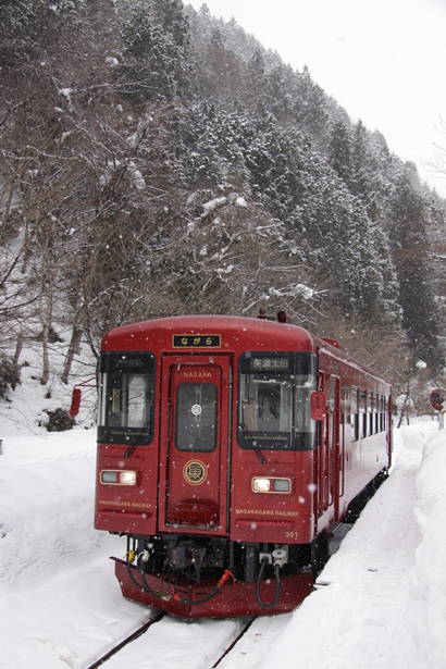 No.417　雪の北濃にて