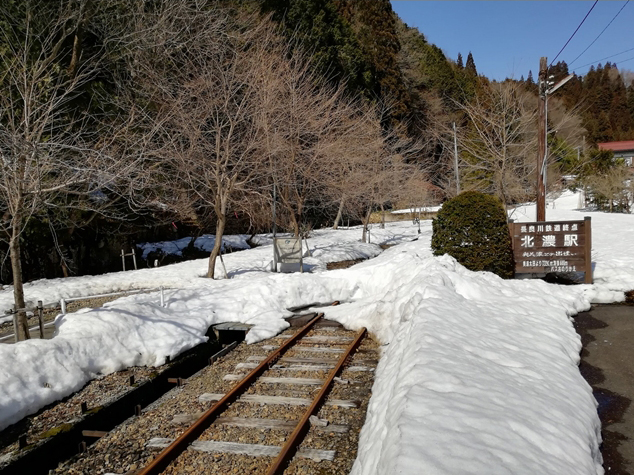 No.427　38年ぶりの北濃駅