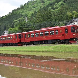 No.443　水面に映るながら号