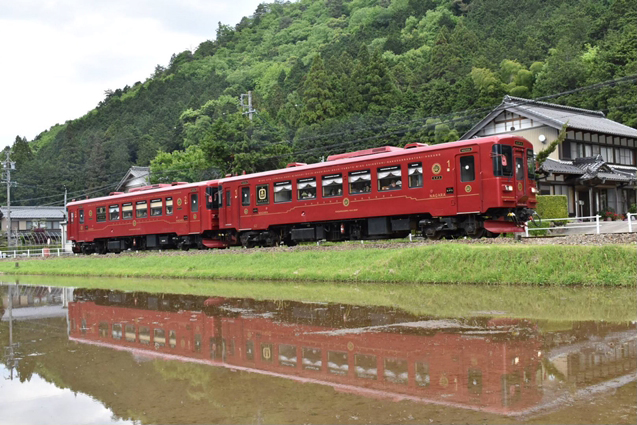 No.443　水面に映るながら号