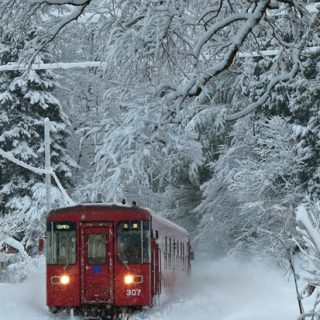 No.410　一番列車が来た！