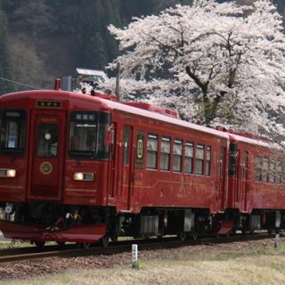 No.249　春の山田駅を出る「ながら」