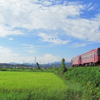 No.340　秋空の田園をゆく