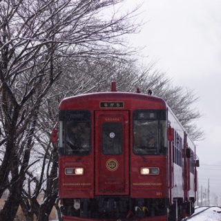 No.362　雪景色を走るながら