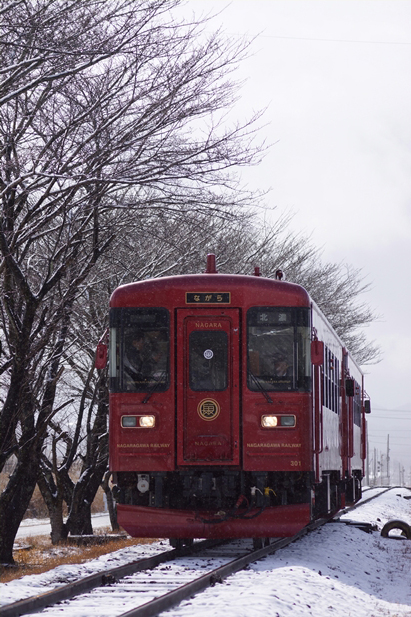 No.362　雪景色を走るながら