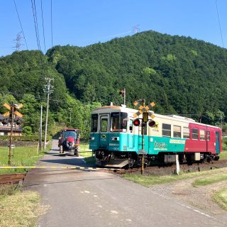 No.583　ながてつ＆トラクター